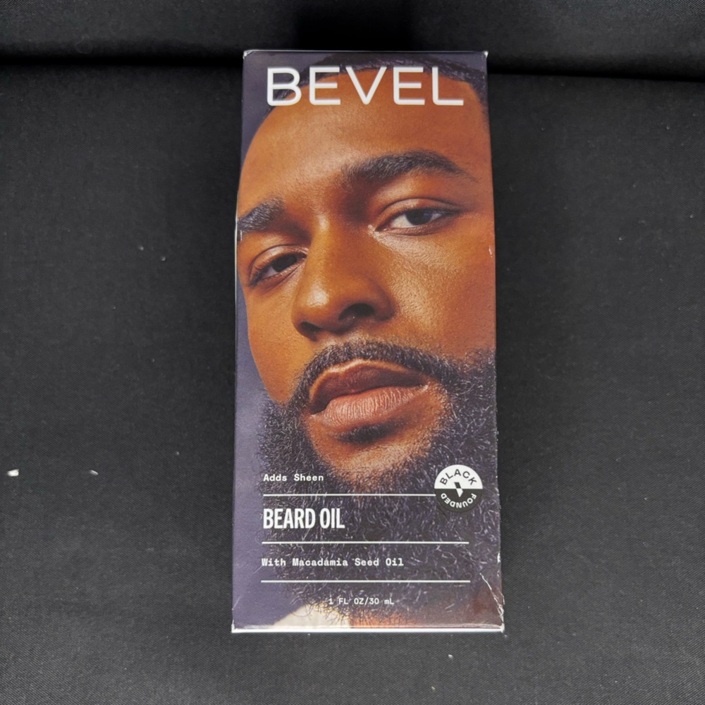 Bevel Beard Oil - Black Packaging